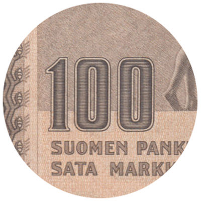 100 Markkaa 1918-1986